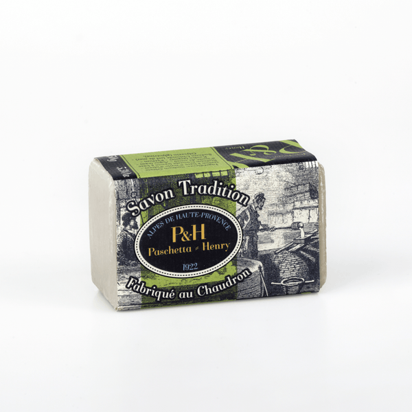 Savon à Base de 60 % d'Huile d'Olive parfumé au Lait d'Amande Douce