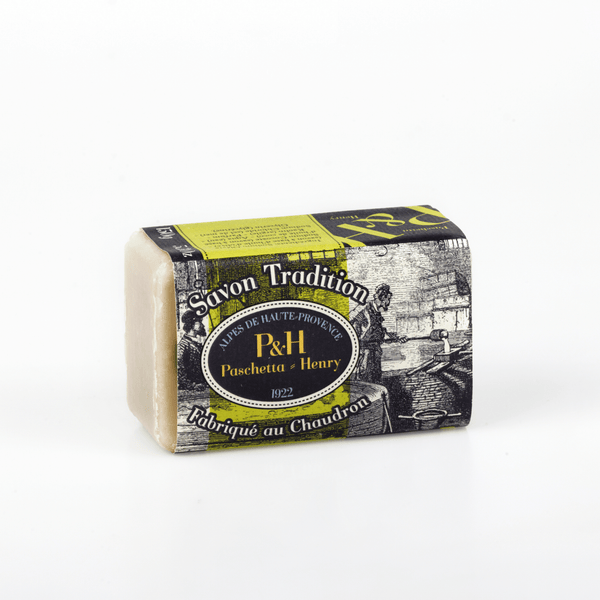 Savon à Base de 60 % d'Huile d'Olive parfumé à la Verveine