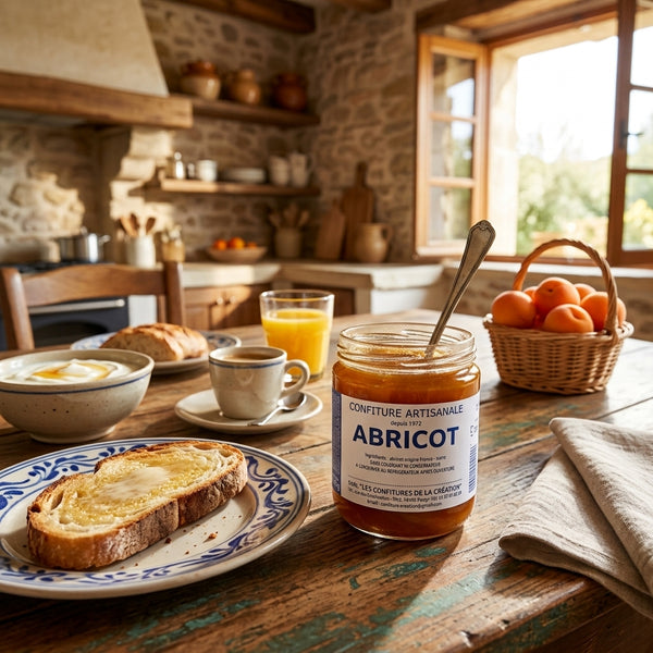 500g - Confiture Artisanale d'Abricot