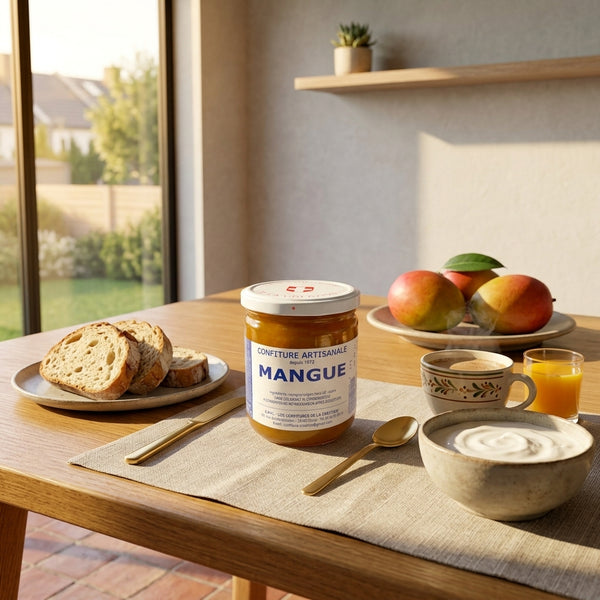 500g - Confiture Artisanale de Mangue