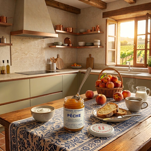 500g - Confiture Artisanale de Pêche