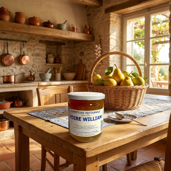 500g - Confiture Artisanale de Poire William