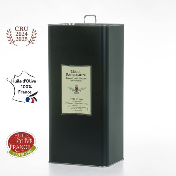 5 liters - extra virgin olive oil - raw 2021-2022