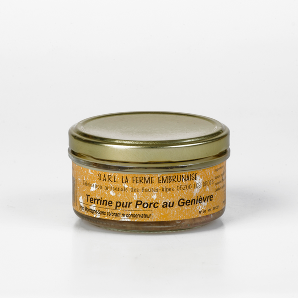 200 g - Terrine de Campagne aux Genièvres