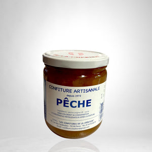 Confiture artisanale de peche