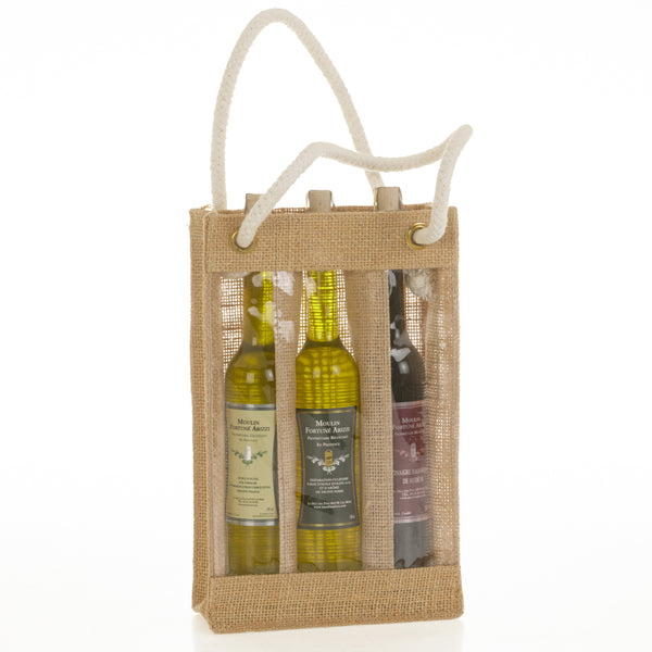 Trio Découvete:  Huile d'Olive, Huile Arôme Truffe & Vinaigre Balsamique - 3x100 ml
