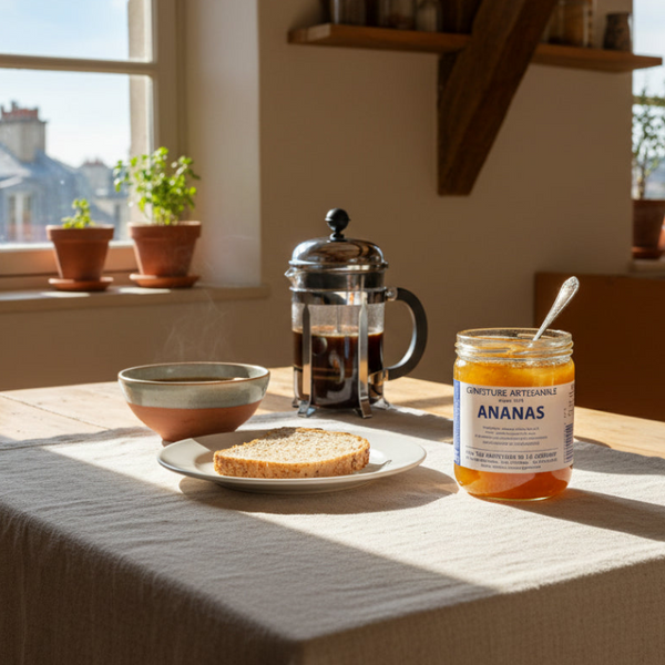 500g - Confiture Artisanale d'Ananas