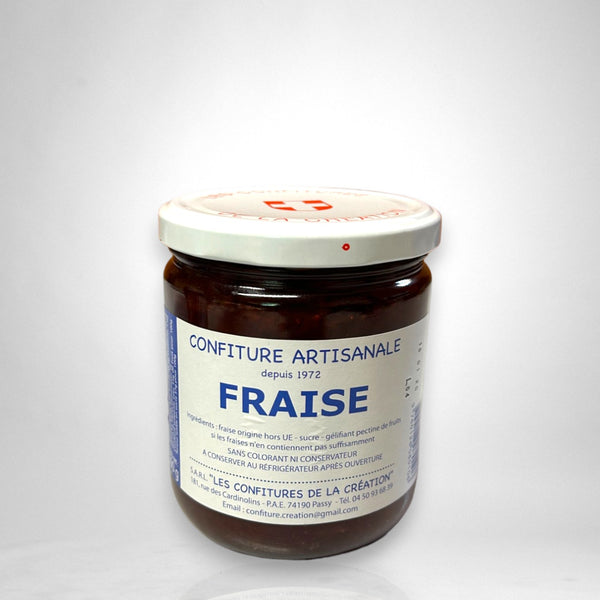 500g - Confiture Artisanale de Fraise