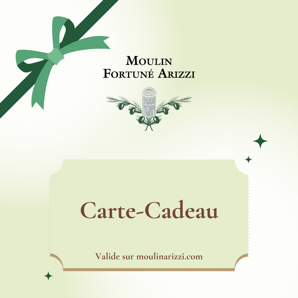 Carte-cadeau du Moulin Fortuné Arizzi