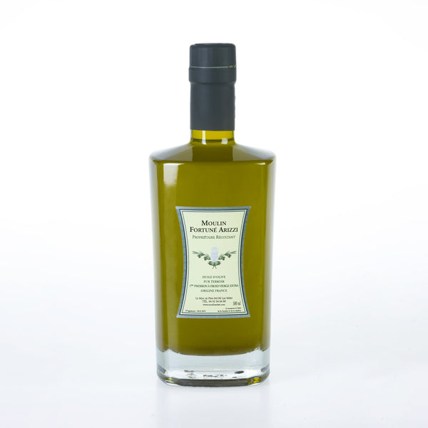 Bouteille 500 ml Huile d'Olive Moulin Fortuné Arizzi