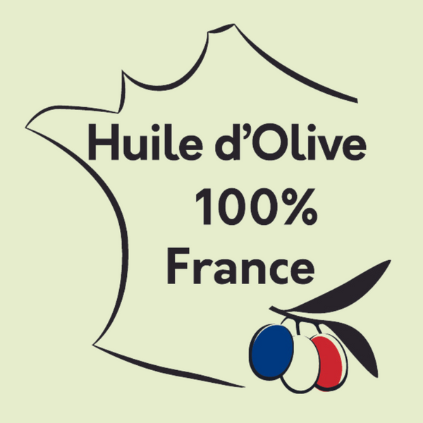 logo huile olive cent pour cent france
